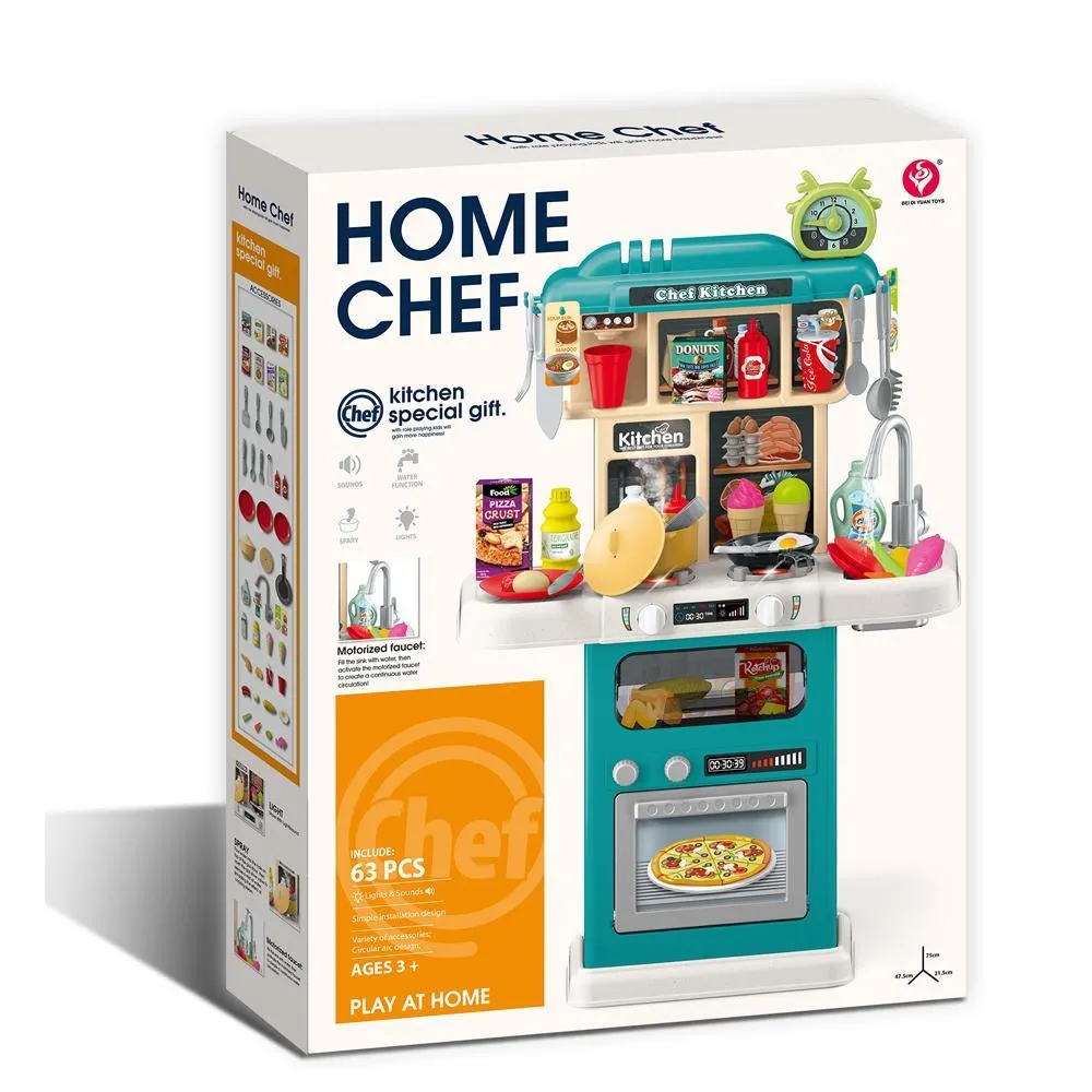 63 Pcs Home Chef Kitchen Set