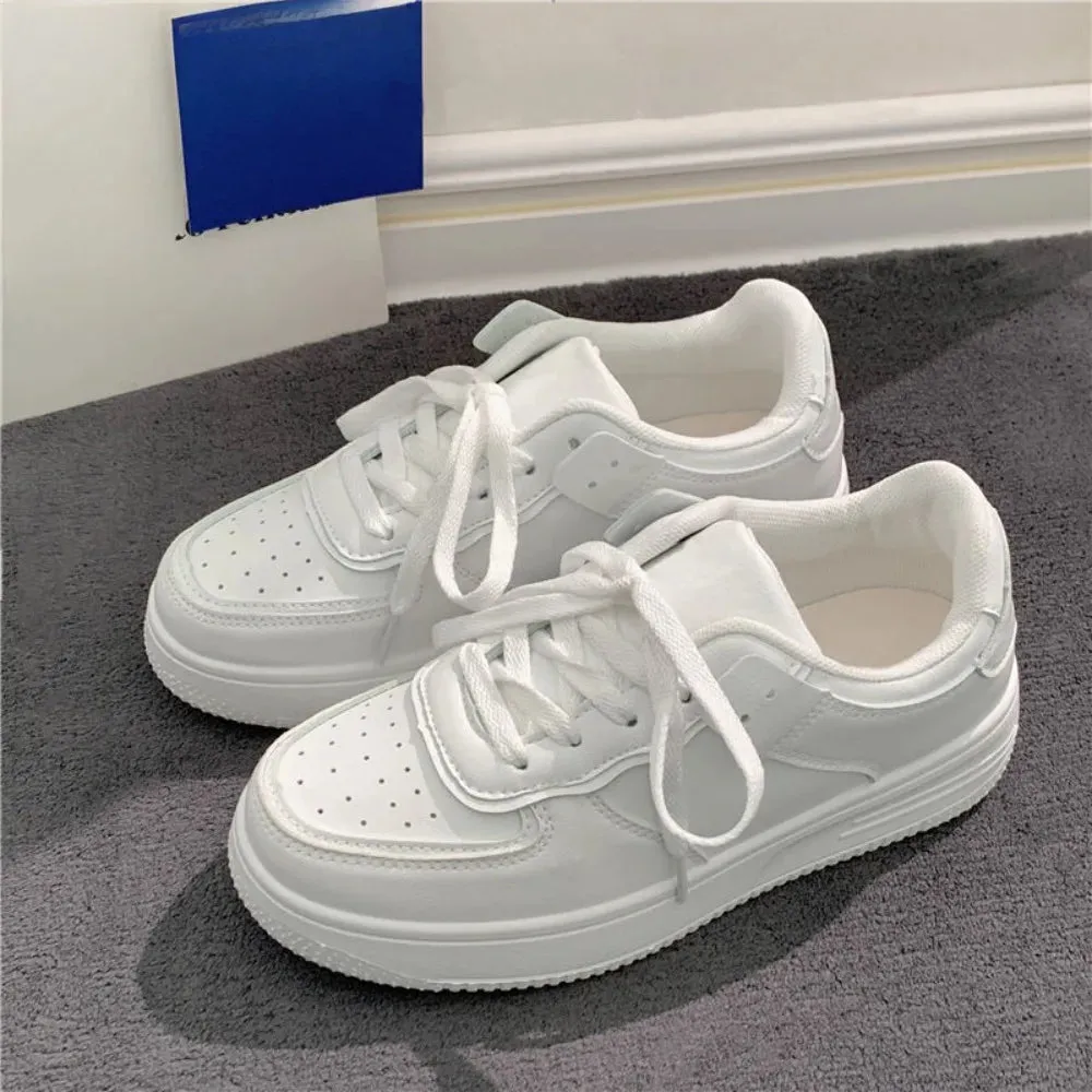 Aiertu Tennis Sneakers Woman Spring Autumn Sports Board Shoes Fashion Comfort Colorful Casual Academy Style Little White Shoes Female