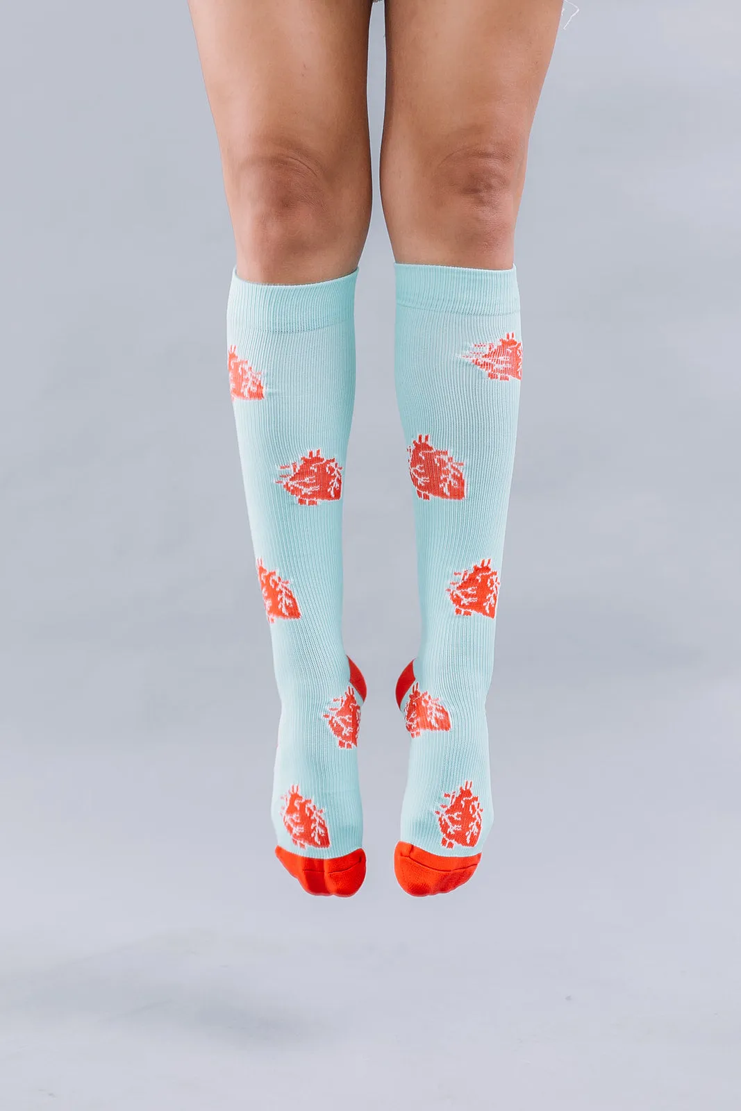 Anatomical Heart Compression Socks