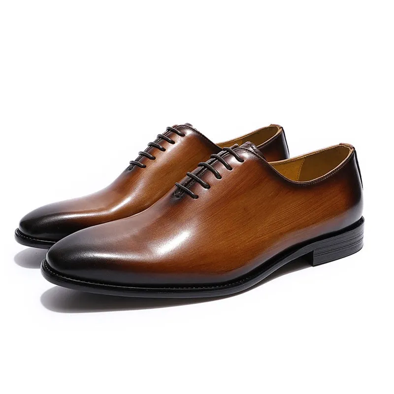 Ardito 2  -  Whole Cut Men's Leather Oxford Dress Shoes