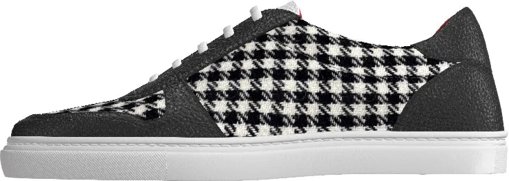 Athena Onyx Houndstooth