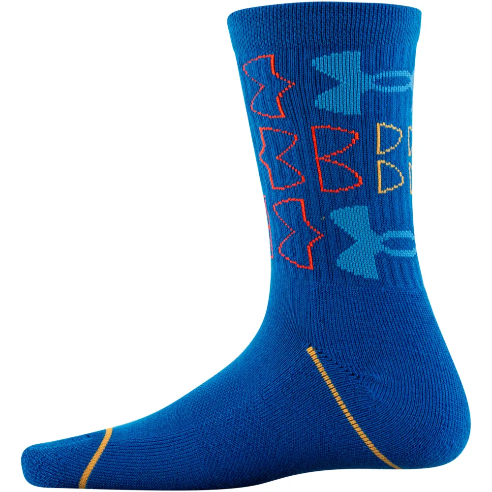 Boys' Under Armour Youth Phenom Crew 3-Pack Socks