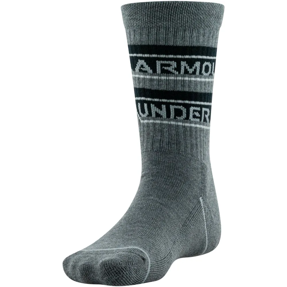 Boys' Under Armour Youth Phenom Crew 3-Pack Socks