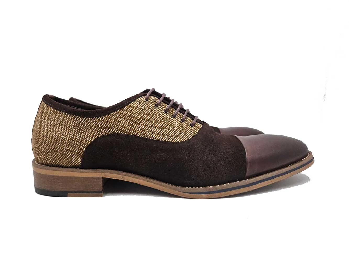 Cap Toe Linen Oxford