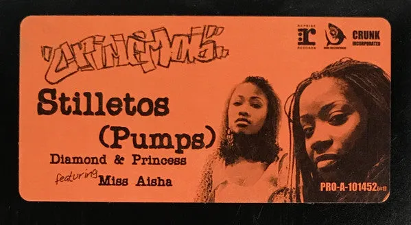 Crime Mob Featuring Miss Aisha - Stilletos (Pumps) (12", Promo) (NM or M-)