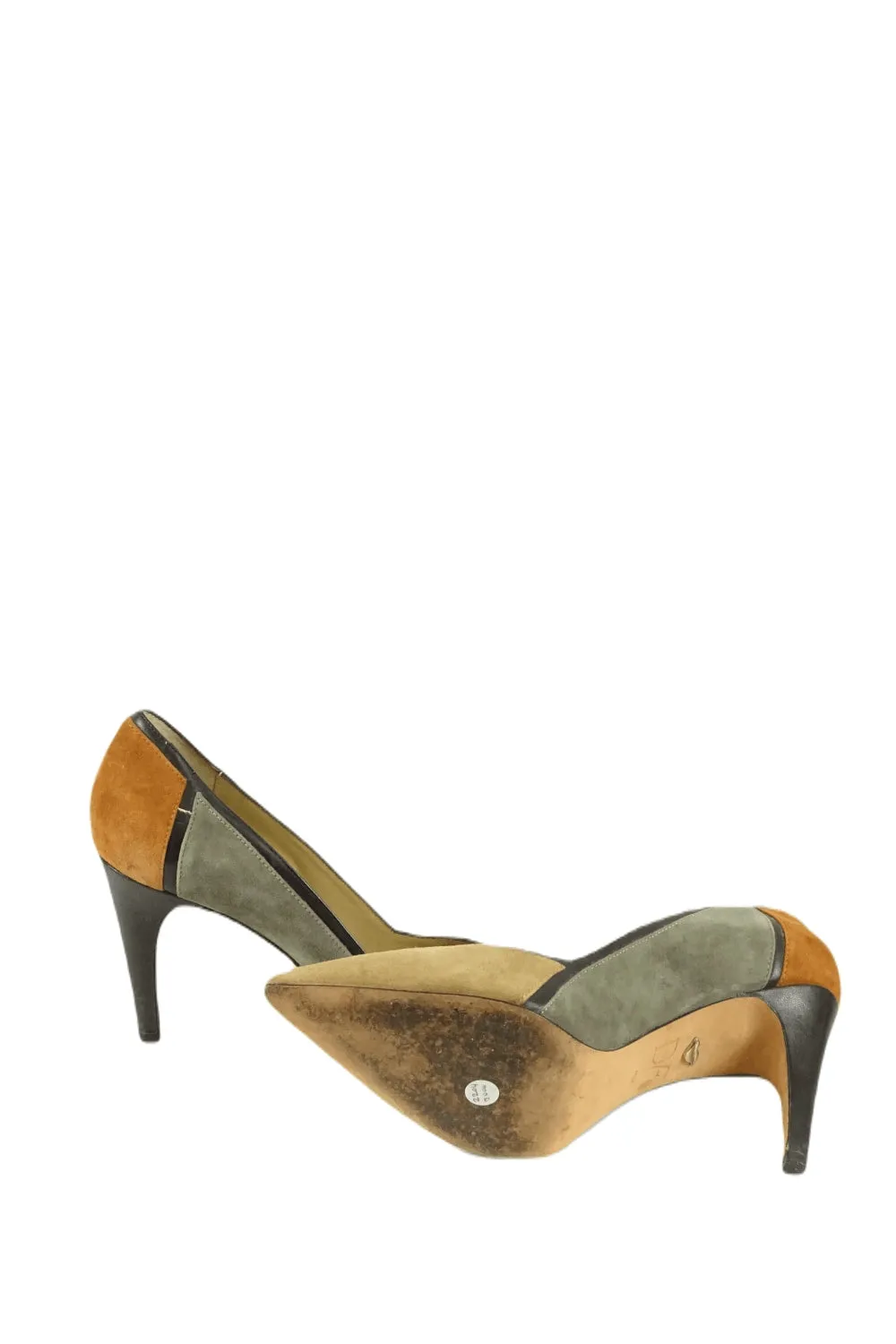 Diane Von Furstenberg Brown Stilettos 10