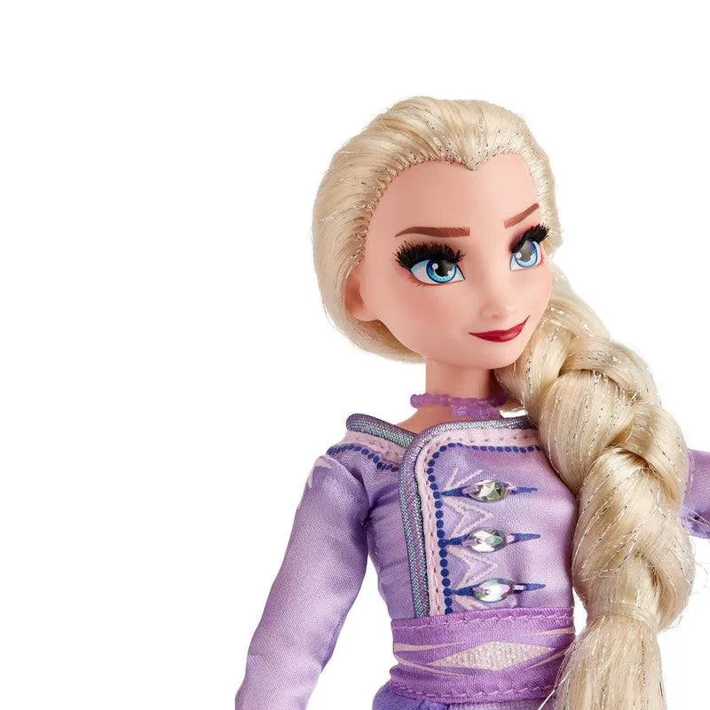 Disney Frozen Arendelle Elsa Fashion Doll with Detailed Ombre Blue Dress Inspired by Disney's Frozen 2 - Toy for Kids Ages 3 and Up