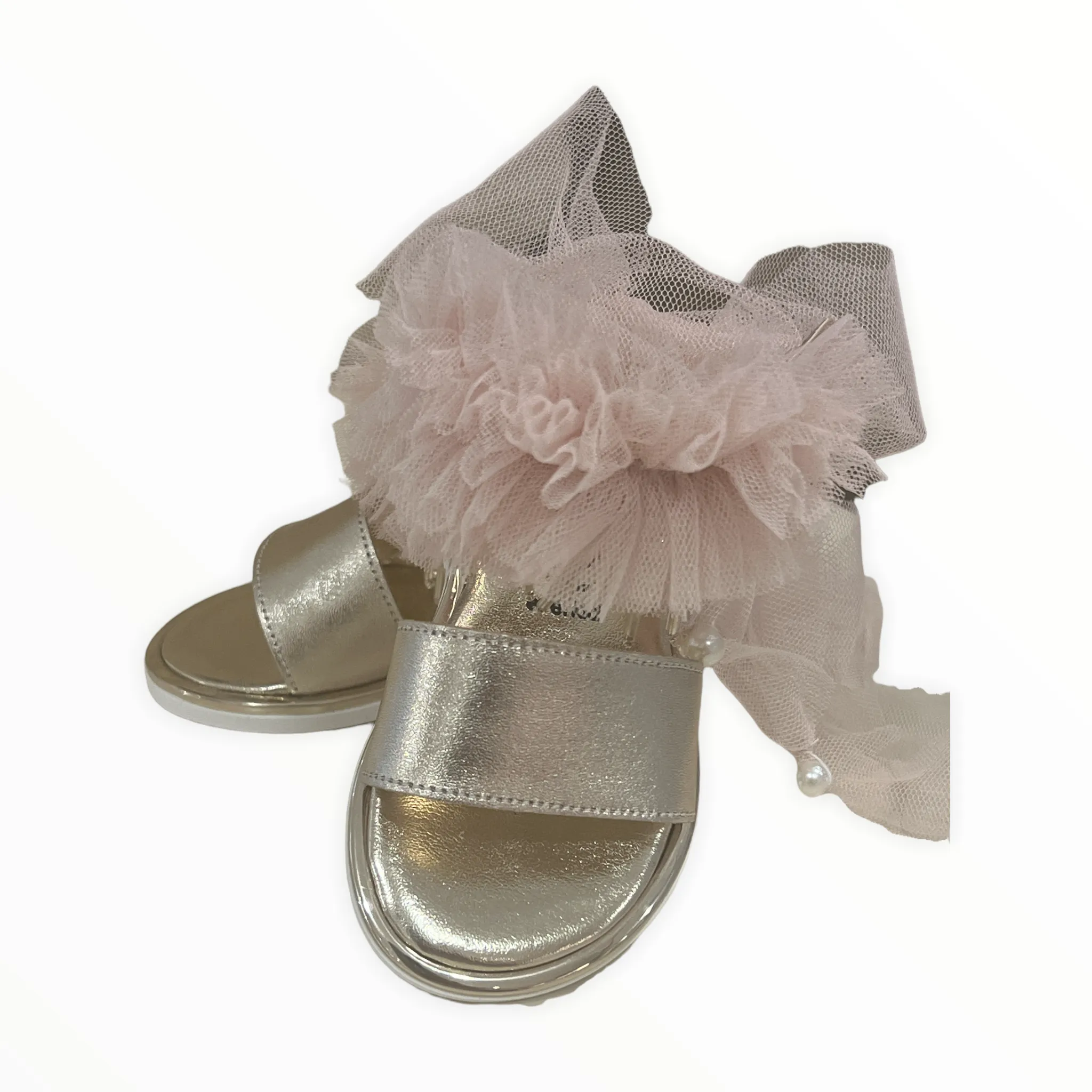 Ever Kid Pink Tulle Sandal