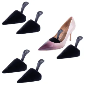 FootFitter Foam Shoe Tree with Handle- Pointed High Heel Shapers - FP41, 3-Pack