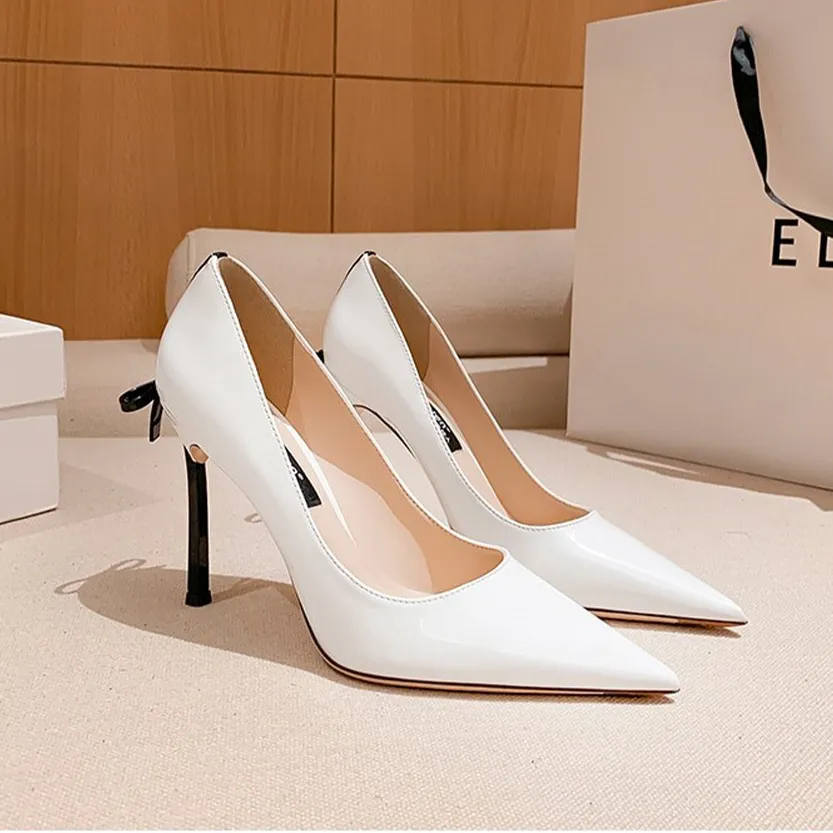 Funki Buys | Shoes | Women's Luxury Butterfly Bow High Stiletto