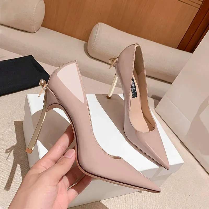 Funki Buys | Shoes | Women's Luxury Butterfly Bow High Stiletto