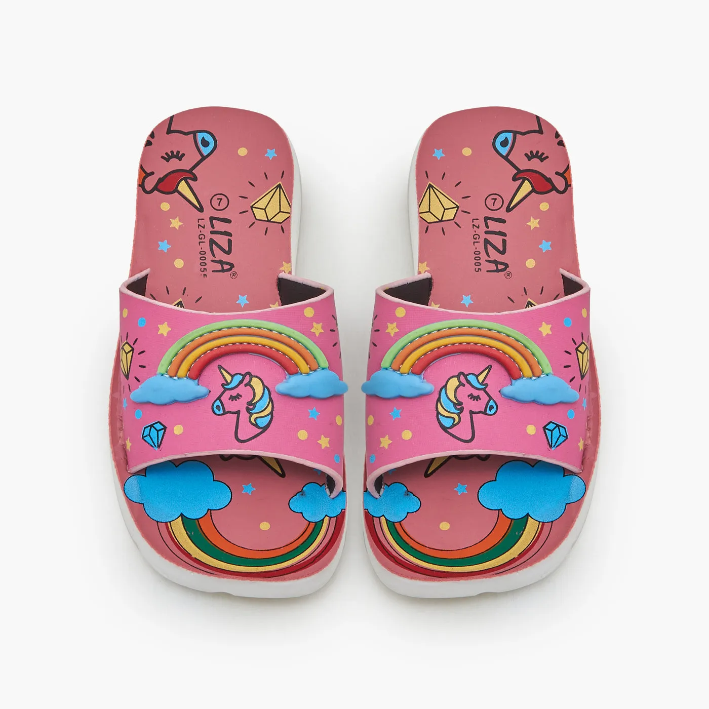 Girls Playful Chappals