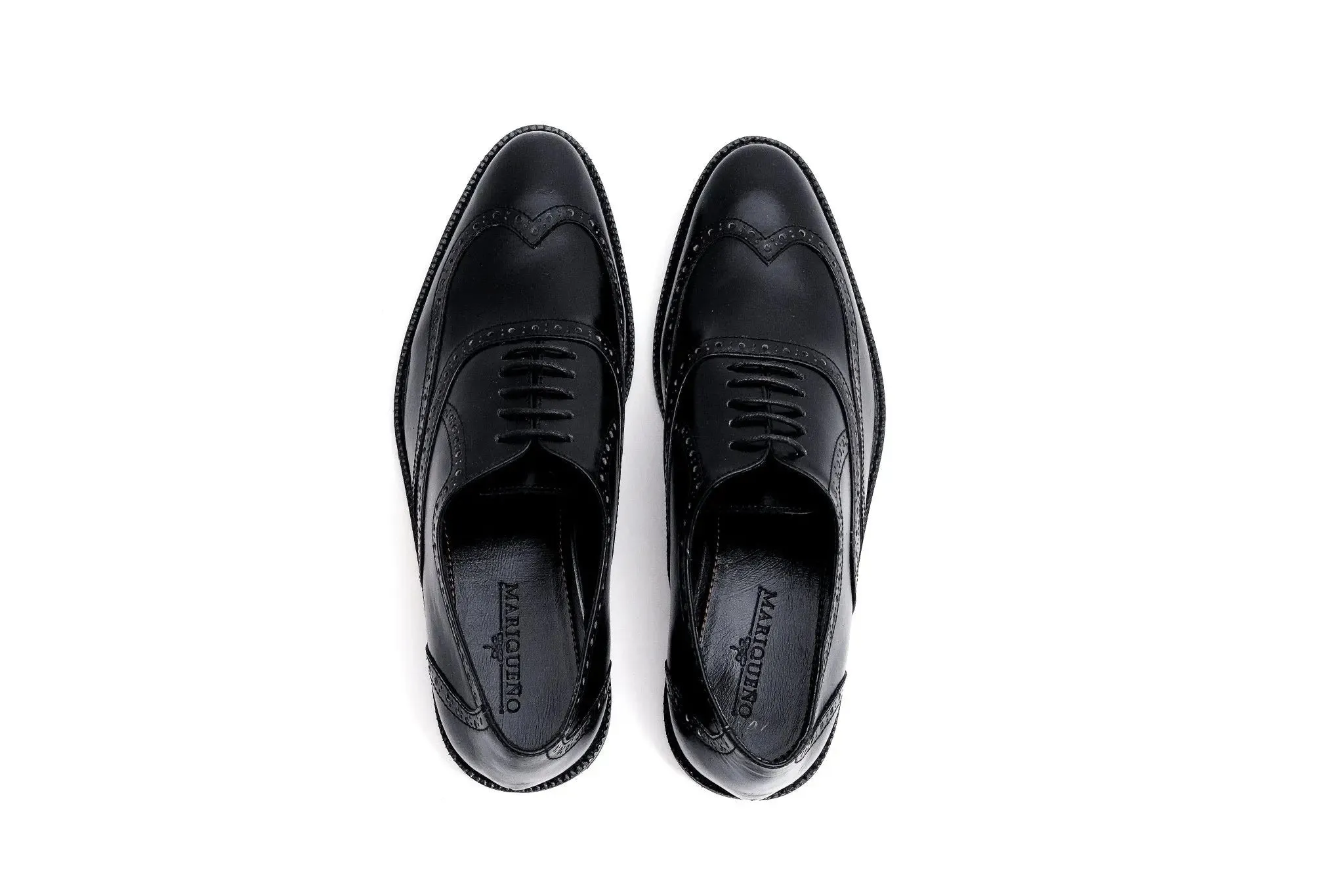 GUEVARRA Wingtip Oxford - Black