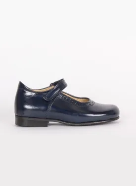 Hampton Classics Katherine School Shoes in Navy