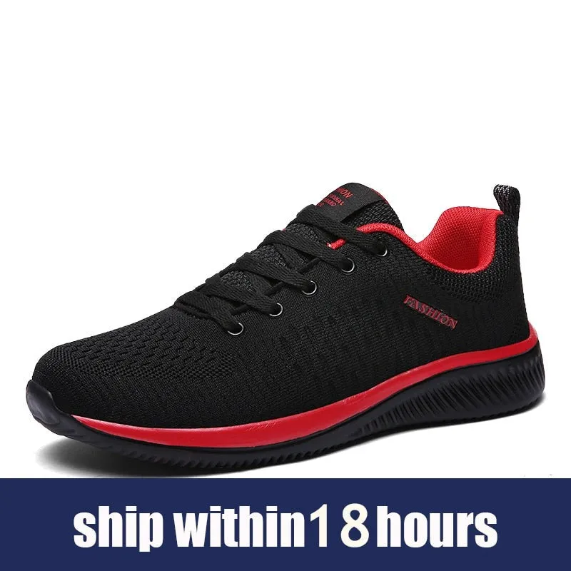 Hnzxzm Hot Sale Light Casual Shoes Men's Comfortable 36-47 Large Size Running Shoes New Ladies Breathable Jogging Sneakers