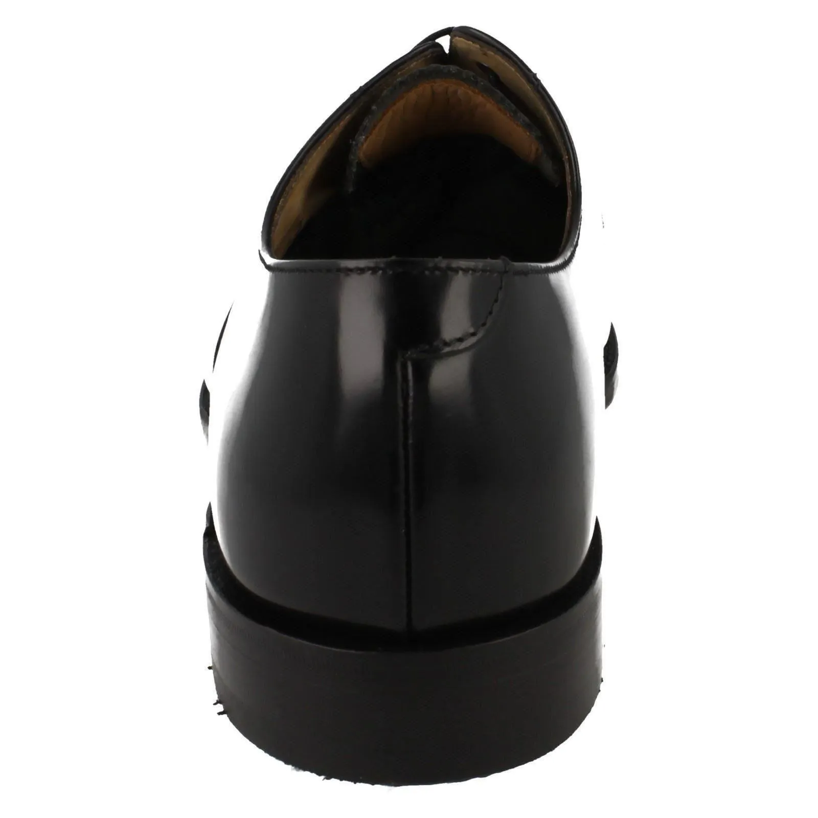 LOAKE 747B Polished Toe Cap Oxford shoe - Black