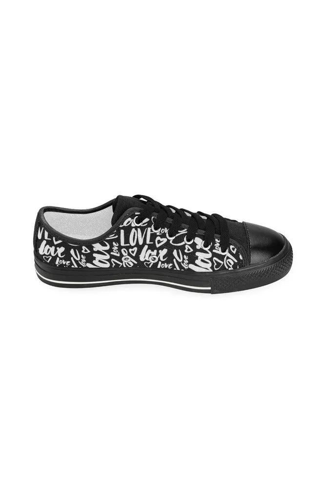 Love Love Love Women's Classic Canvas Shoes