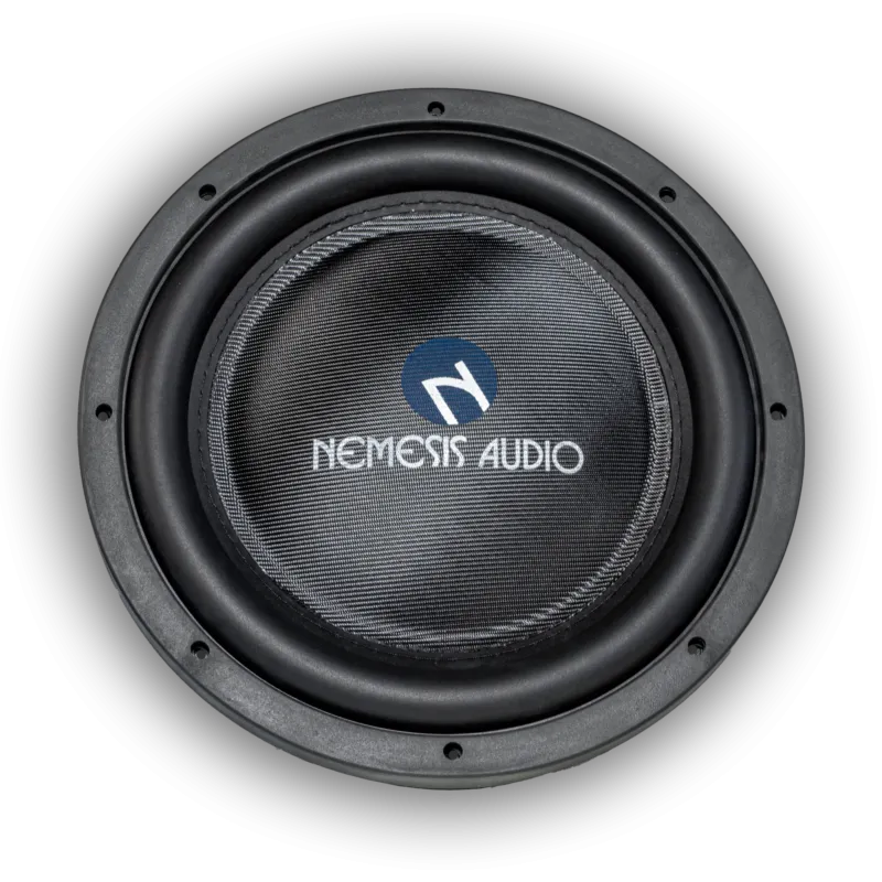 Nemesis Audio NA-12SLM v.2 12" 500W RMS Shallow Mount Subwoofer DVC