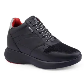 New Stylish 3.5 Inch Hidden Height Increasing Casual Sneaker And Party Wear Lace-Up Shoes