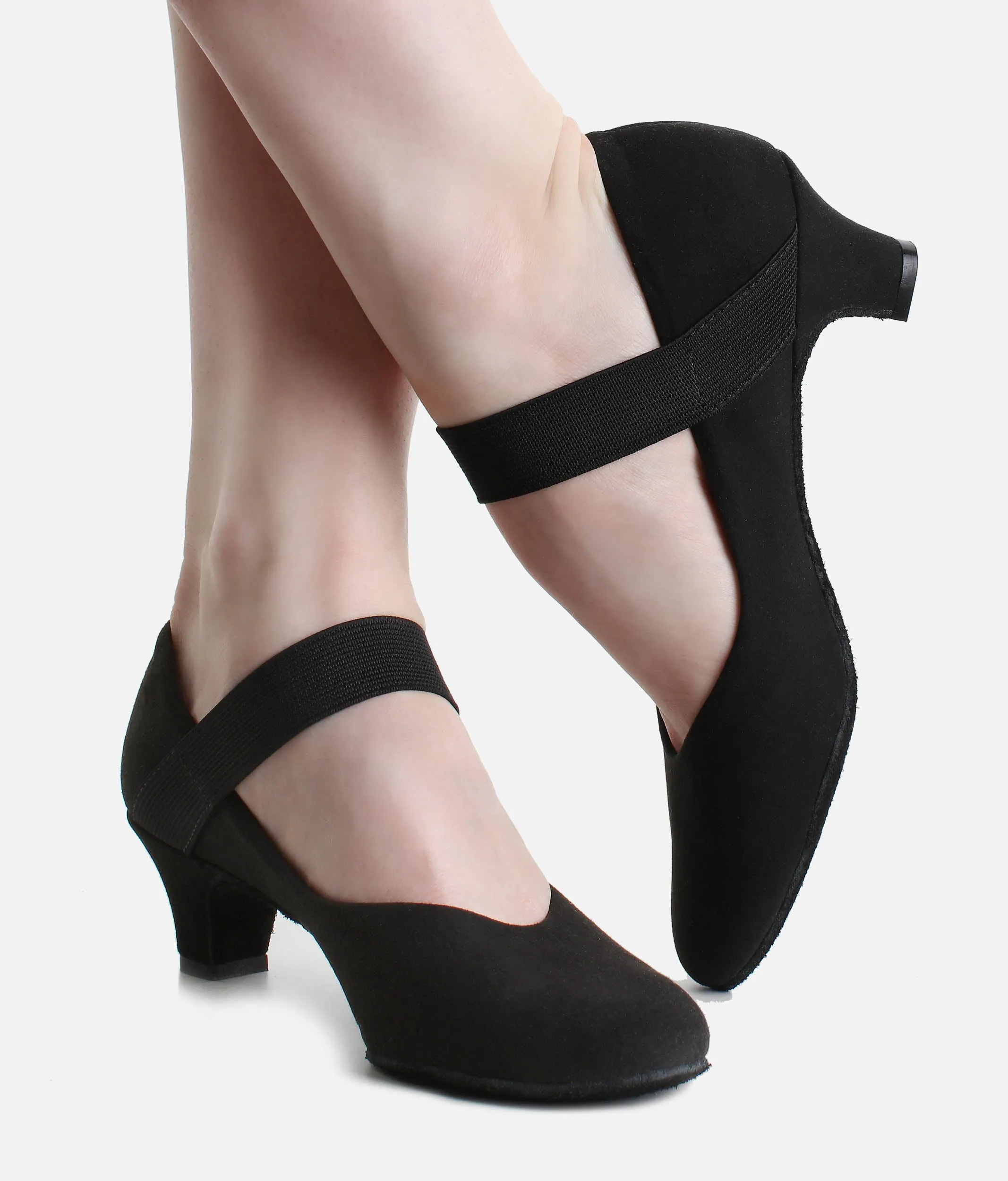 Practice Ballroom Shoes, Low Heel - BL184