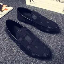 spring new trendy shoes  lazy men's breathable