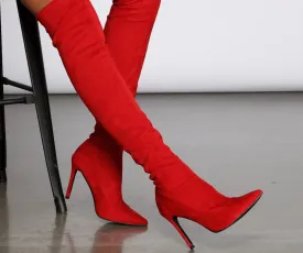 They Call It Love Thigh High Stiletto Boots