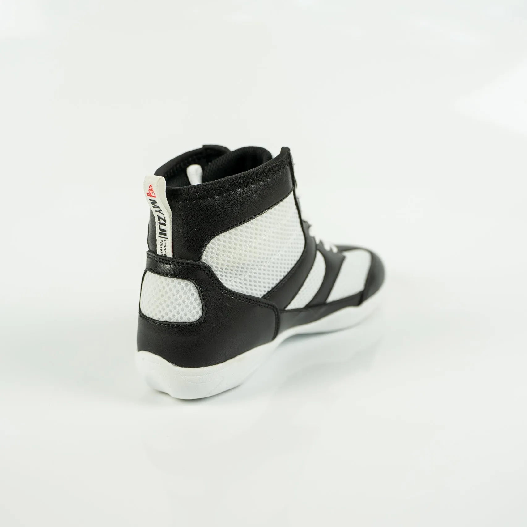 Vigor Hightop Dance Sneakers - Black & White