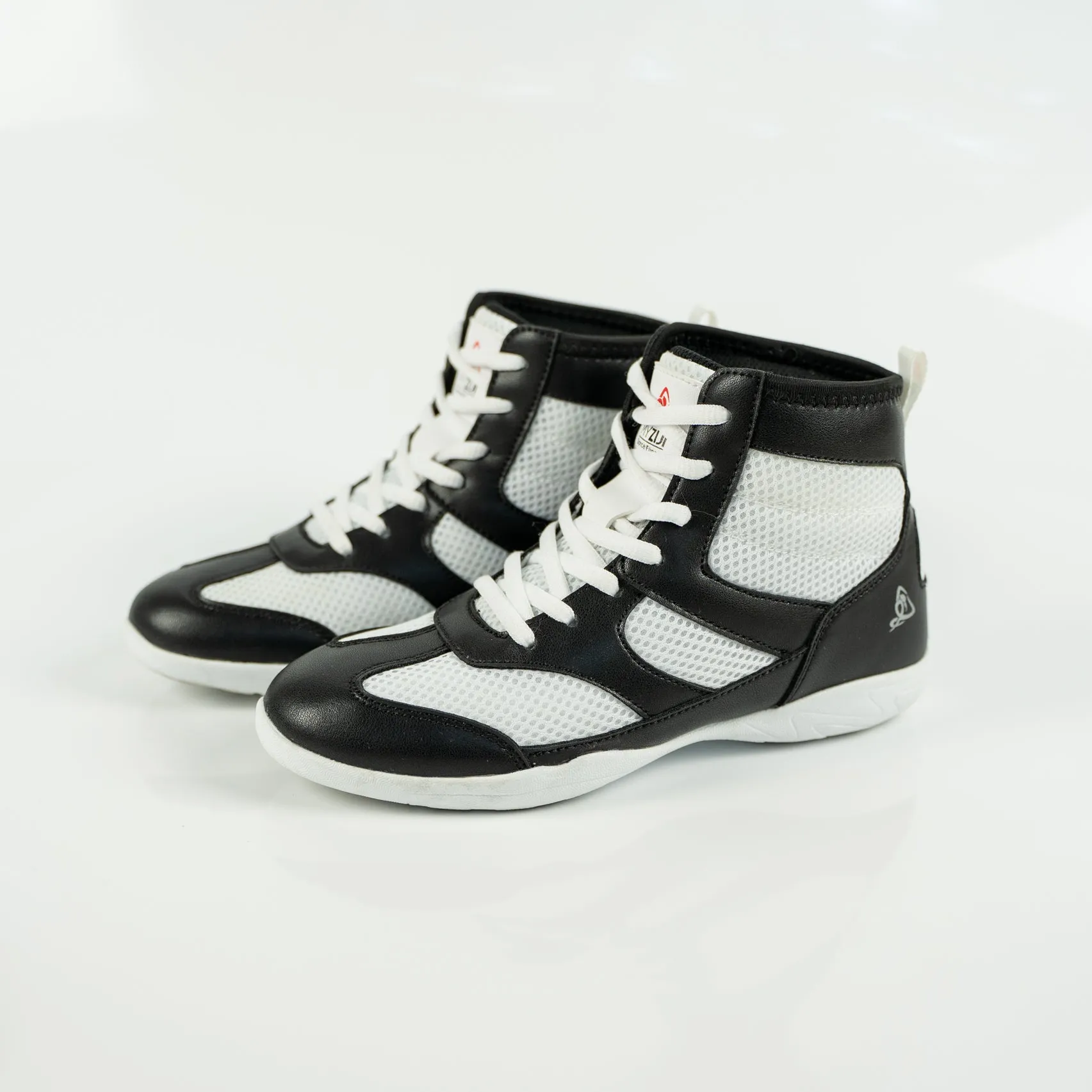 Vigor Hightop Dance Sneakers - Black & White