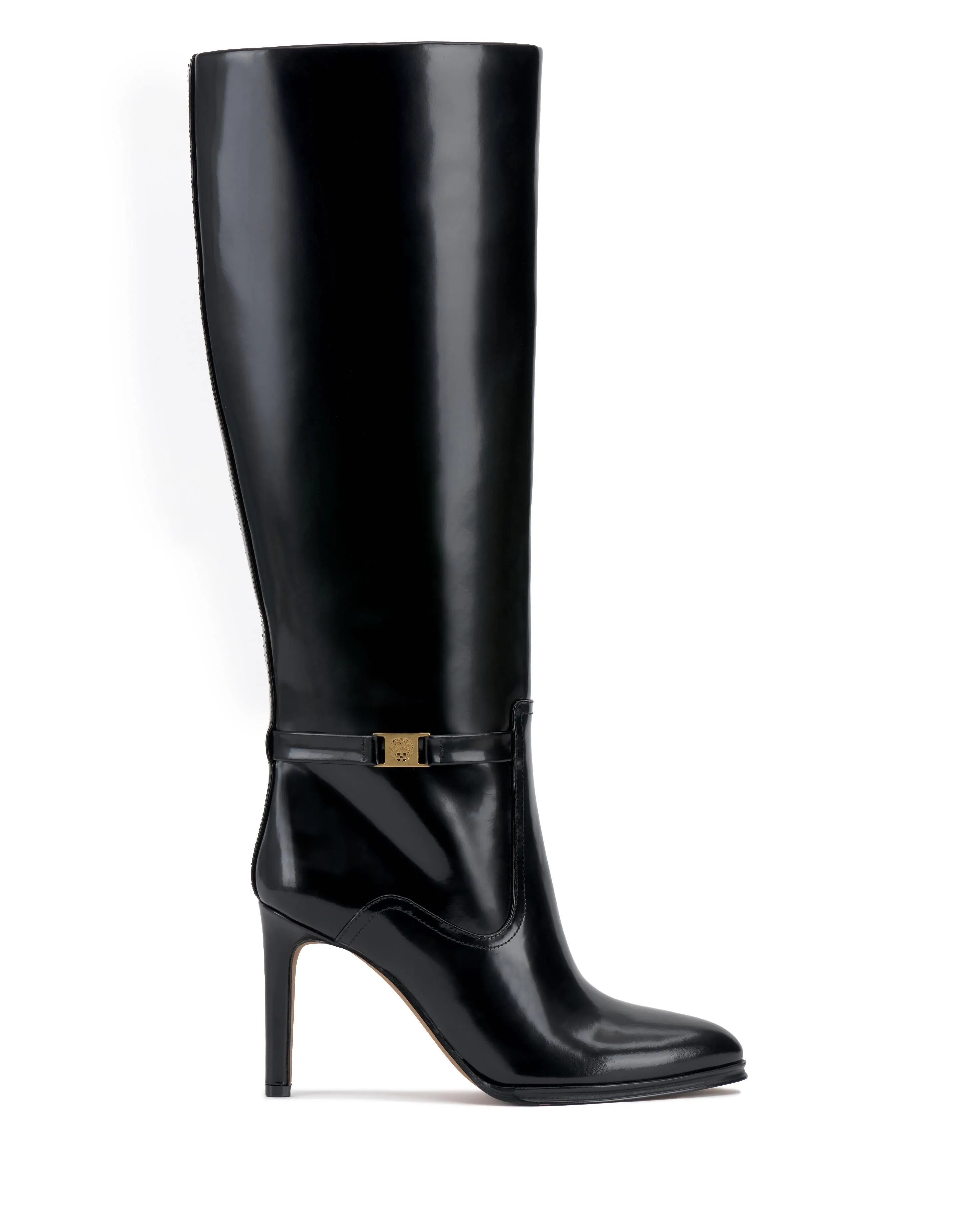 Vince Camuto SKYLIE4 EXTRA WIDE CALF BLACK/POLISHED GLOS