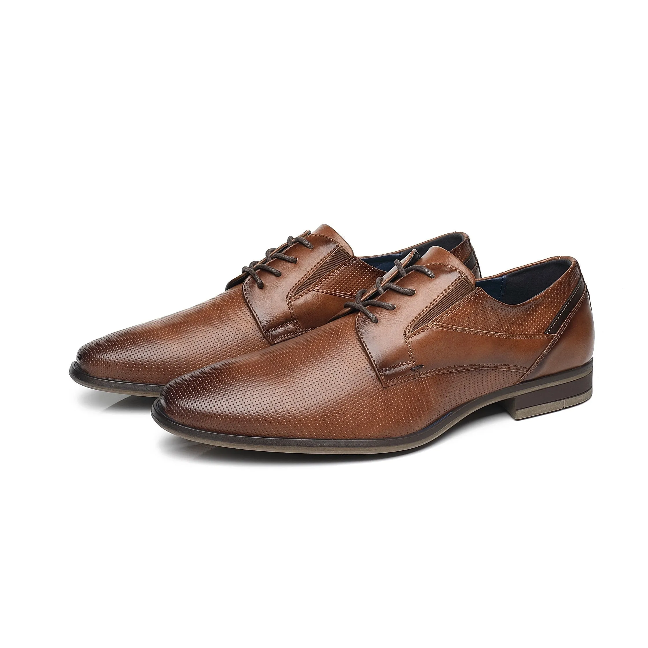 West Louis™ Men's Classic Leather Business Casual Oxford Shoes