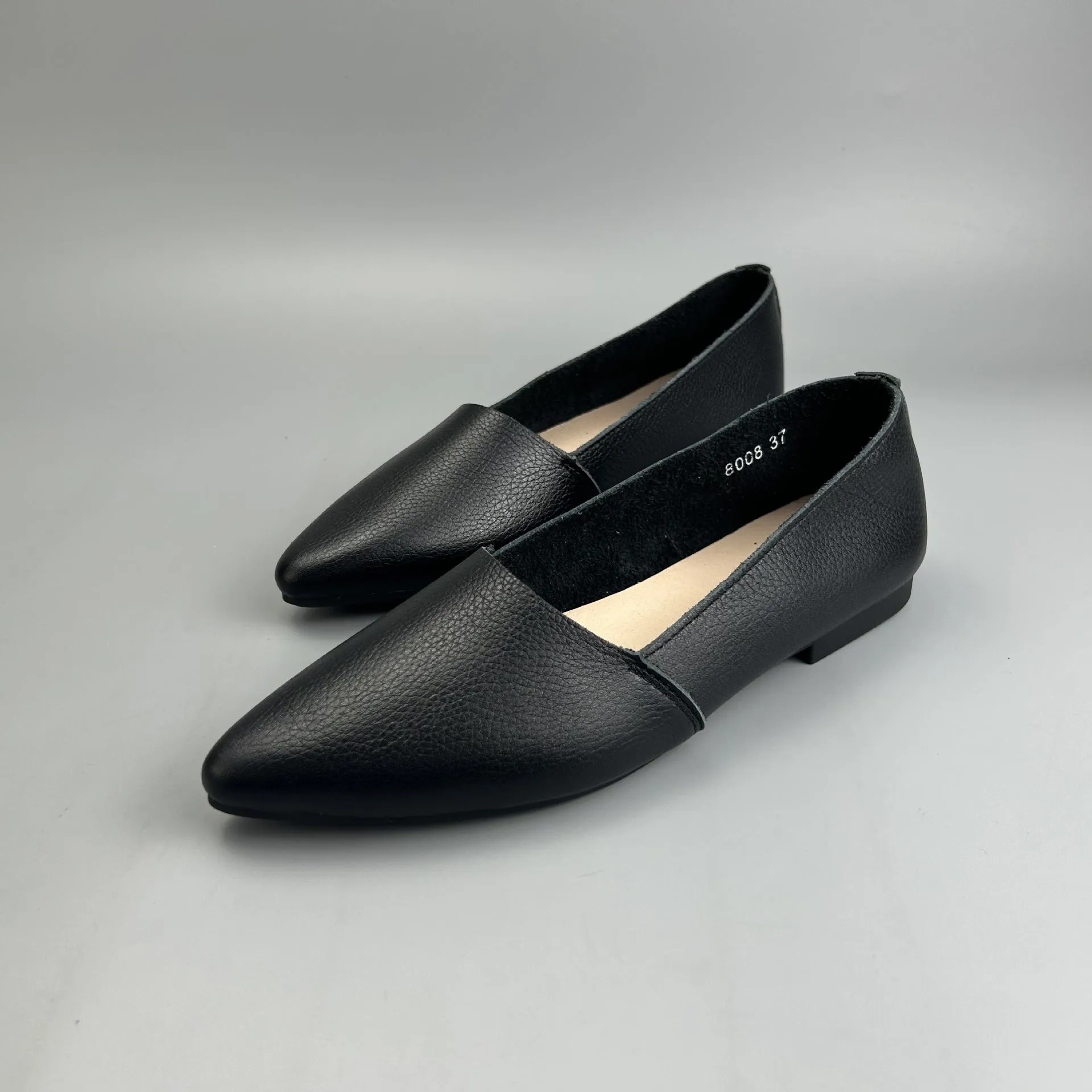 Women's Ballet Flats Dressy Work Pointed Toe Shoes Lightweight Slip On Shoes