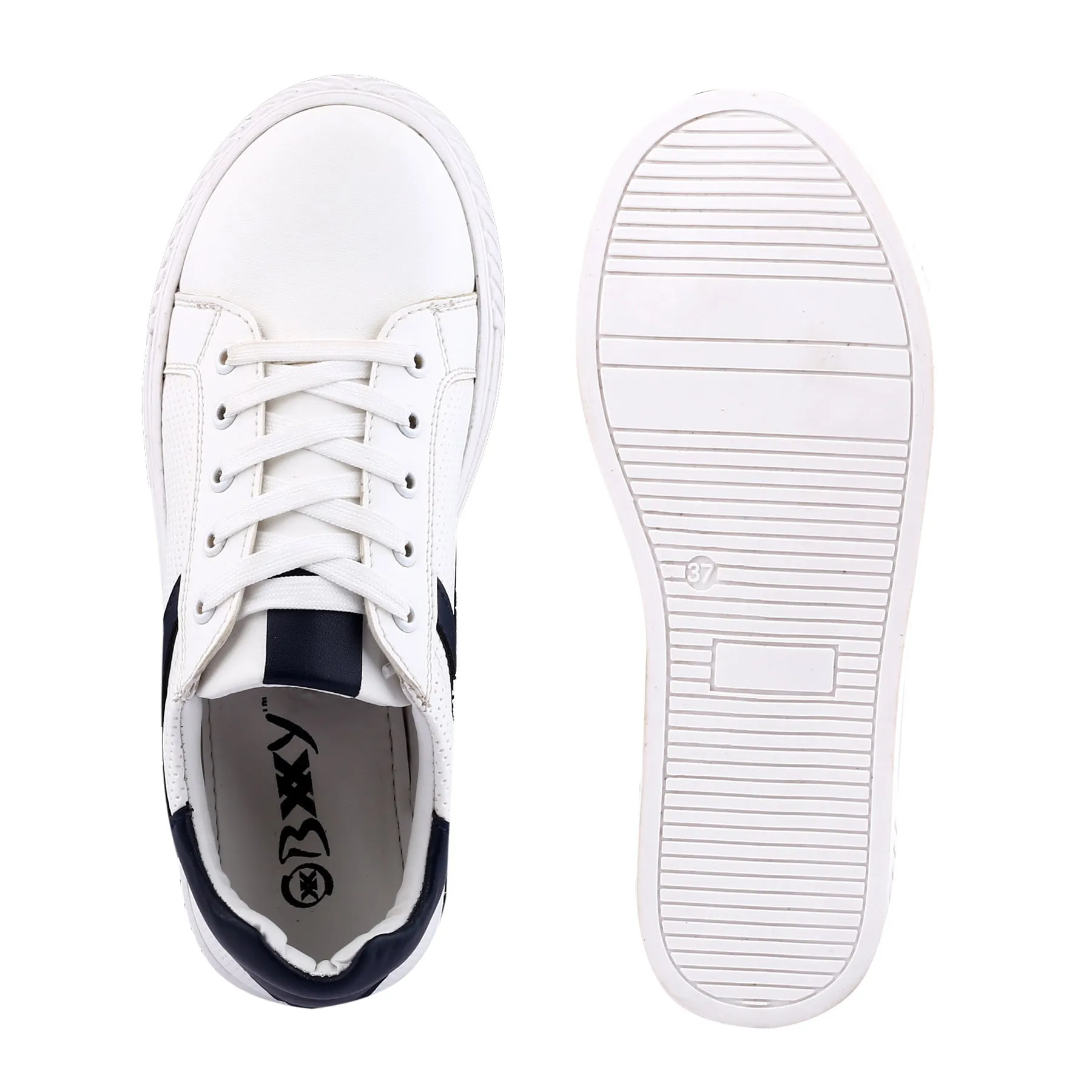 Women's Fashionable Sneakers Lace-up Shoes